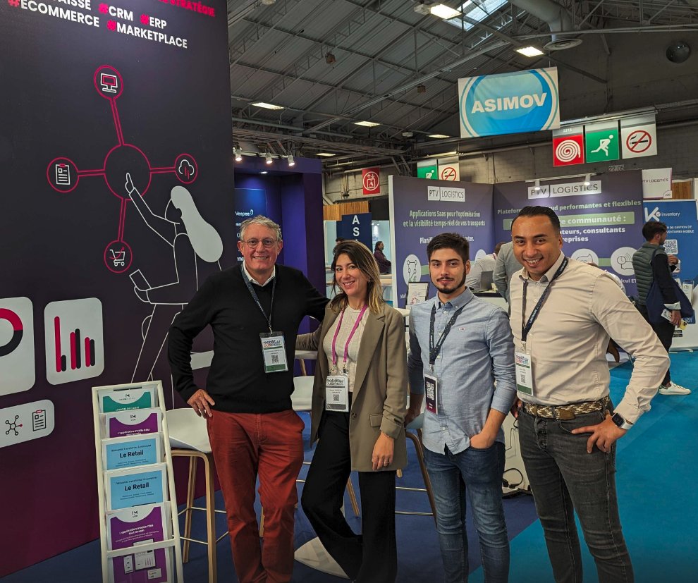 ⭐​ Événement • <a href="/Salon_Mobility/">SALON MOBILITY FOR BUSINESS - 14- 15 OCTOBRE 2026</a> 

Dernier jour ! Nos équipes vous accueillent sur le stand J16 pour vous faire découvrir nos solutions Android Rovercash, RC Stock et Yuto.

A très vite !

📅 3 et 4 octobre
📍 Paris - Porte de Versailles - Hall 2.2