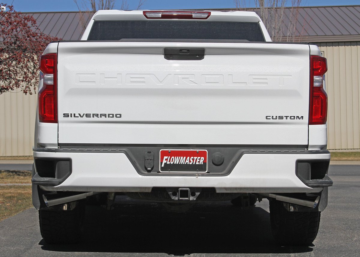 Holley_News's tweet photo. New Product: Flowmaster American Thunder Cat-Back for 2019-23 GM 1500 Trucks with 2.7-liter
P/N 818113 - American Thunder Axle-Back - $1,075.95
Get yours here: https://t.co/Qz5grb7f7S
#FlowMaster #FlowMasterMufflers #FlowMasterEquipped https://t.co/9emU74z58j