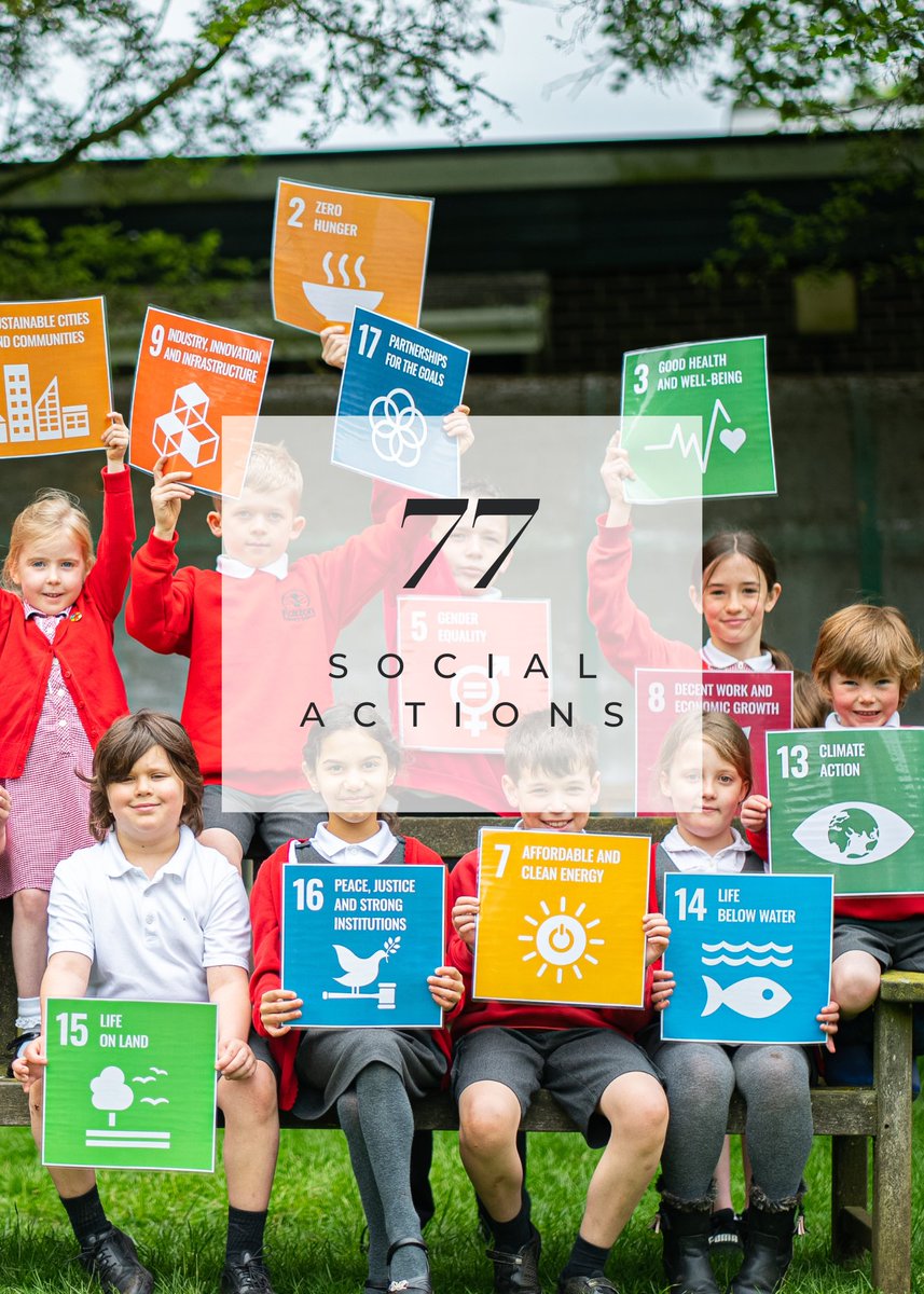 We have already logged a whopping 7⃣7⃣ #superkind Social Actions as part of our #socialimpactschoolsaward 🦊 Small school, big heart ❤️ #TeamFoxton #RiseToTheChallenge