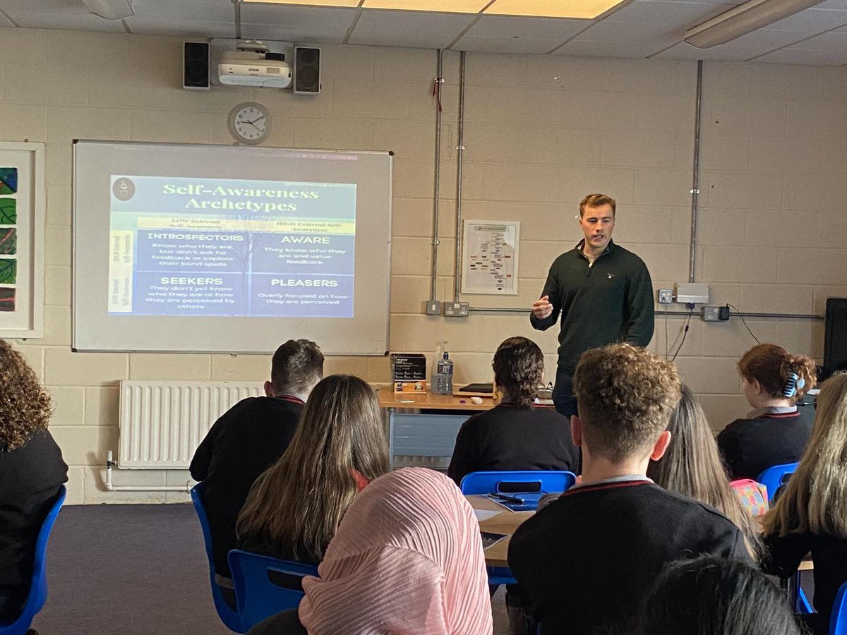 CFionnchua's tweet photo. Thank you to Hugh Bourke, who created and is currently facilitating the ‘Connect Up Top’ program with our TY students.  This two-day program provides a learning environment for transition year students to help them engage in self-awareness and emotional wellbeing. #tyactivities https://t.co/rAZhy22bc6
