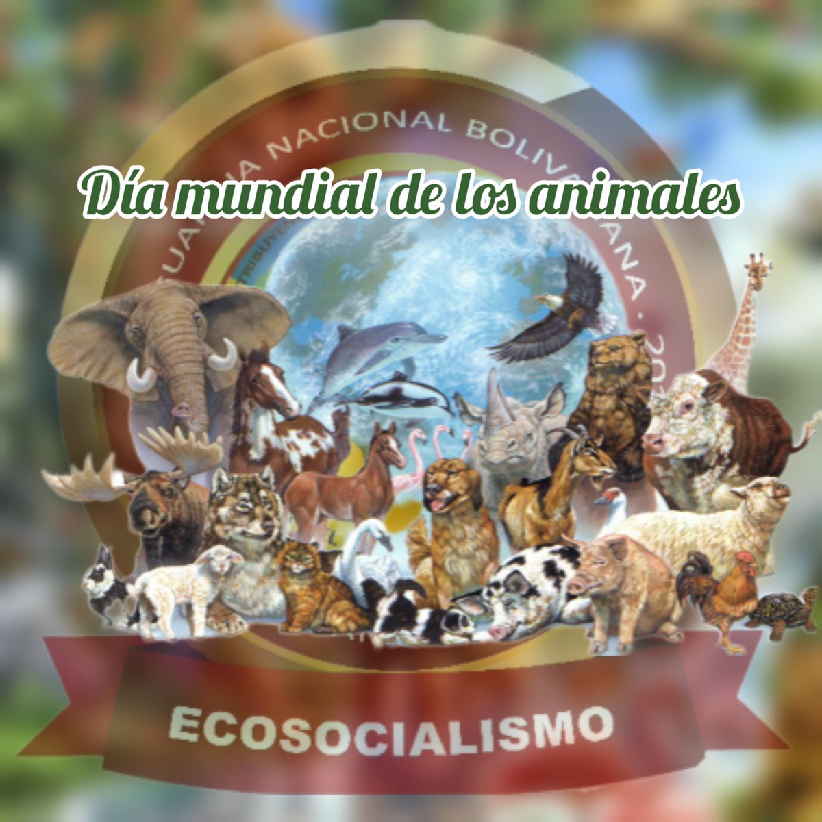 #04Oct •|| Celebremos el día de aquellos que cumplen importantes funciones en los sistemas, como la de ser descomponedores de residuos, polinizadores y controladores del equilibrio biológico.