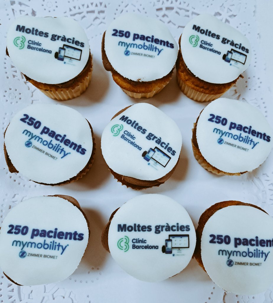 9 mesos, 250 pacients. Boníssima taxa d'acceptació i adherència dels nostres pacients d'artroplastia de genoll a la app mymobility. 🙌🦿🦵📲📊 <a href="/CotClinic/">Servei COT Hospital Clínic</a>