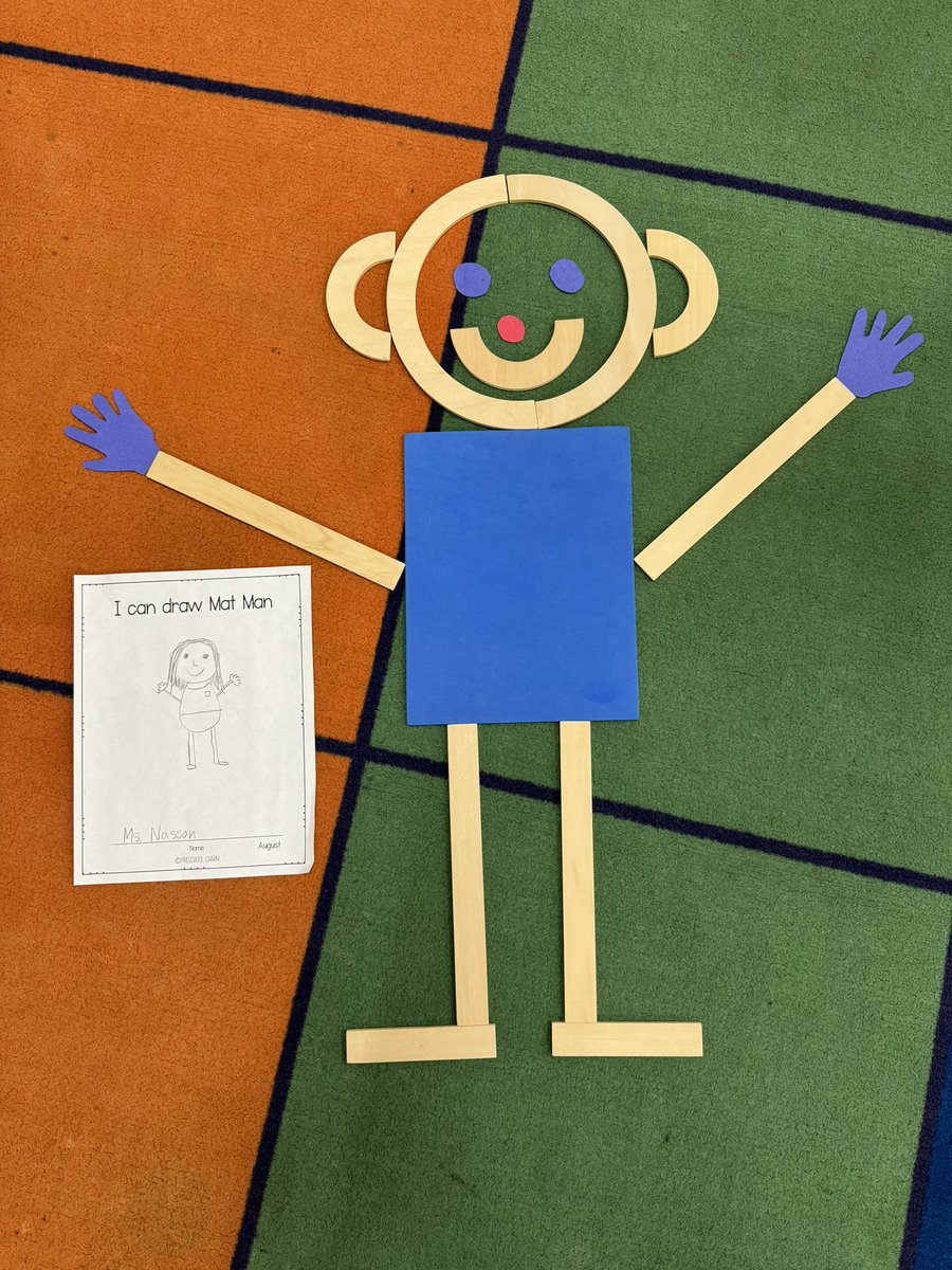Today KPE learned about Mat Man with Ms. Nasson