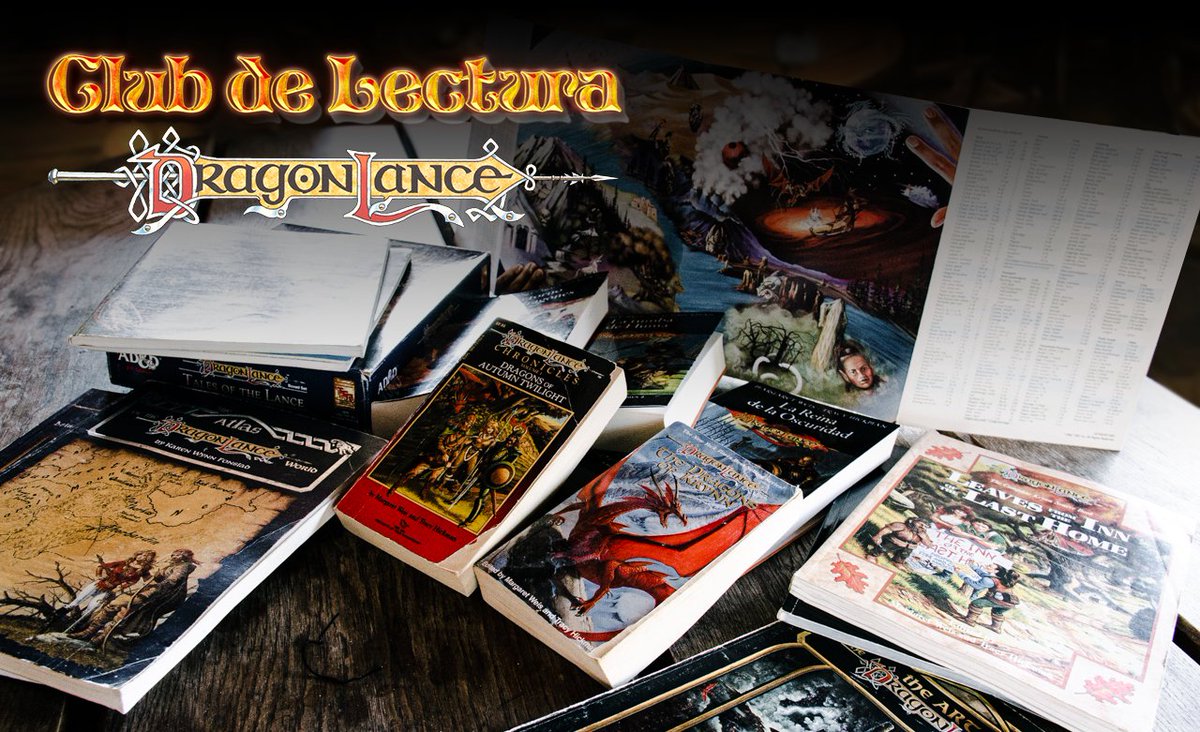 Oso_Buho's tweet photo. Viendo que hay much@s fans de la Saga Dragonlance y las conversaciones guapas que se montaron, monto el Club de Lectura de la Dragonlance.

¿Qué es? Fácil, un grupo de lectura donde iremos leyendo los libros en orden de lectura "oficial", uno por mes, e al final haremos un análisis del mismo, compararemos puntos de vista, y debatiremos SANAMENTE esos mismos.

¿Qué cuesta? Nada, tan solo debes tener una copia del libro en cuestión. Hoy en día se pueden conseguir todos de manera online muy baratos.

¿Y si no termino el libro? No pasa nada, puedes dar tu opinión sobre lo leido, o incluso si has dejado el libro a medias por no interesarte decir que es lo que te "chirría" el libro para dejarlo.

¿Cómo me uno? Otra muy fácil, únete a https://t.co/6d5rF50vva (prometo no spammear con otras cosas) y ahí llevaremos todo organizado el threads para debatir cada uno de los libros. Empezaremos la semana que viene con El Retorno de los Dragones (Dragons of Autumn Twilight).

#Dragonlance #Lectura #Libros