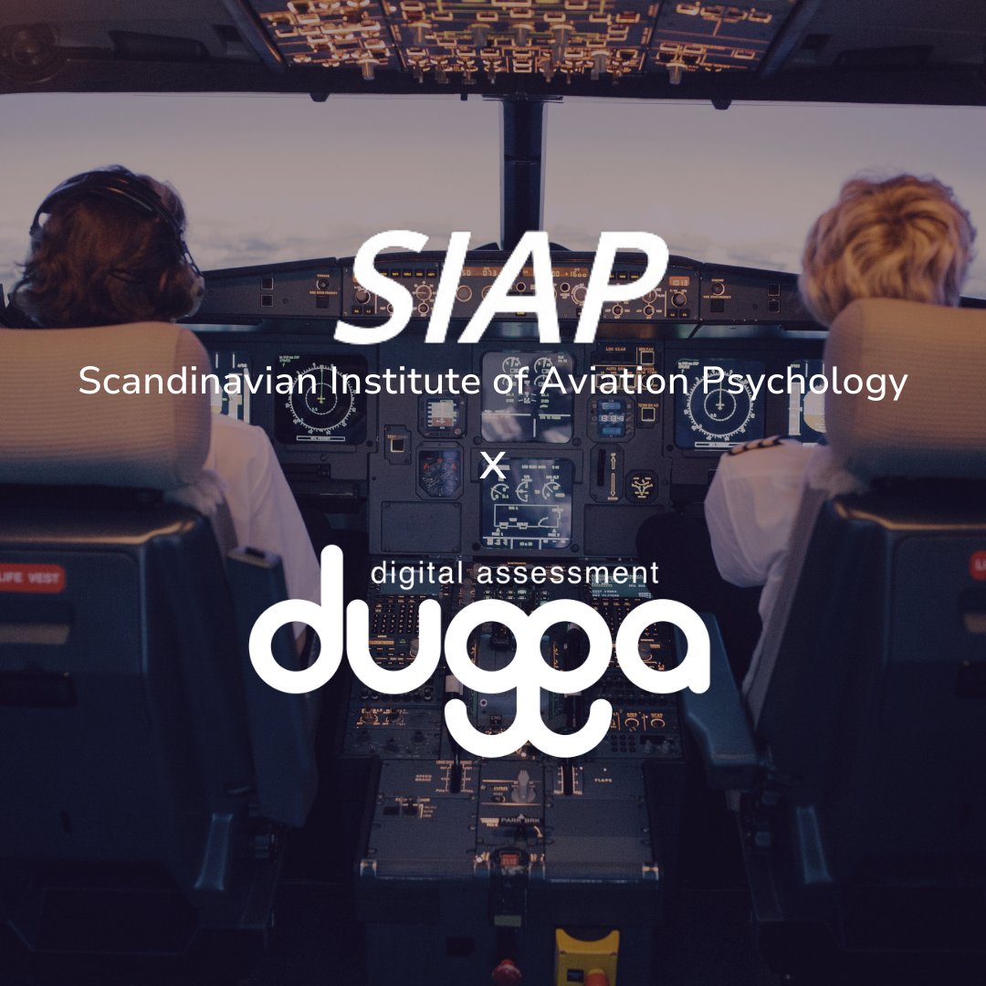 🌟 We’re thrilled to spotlight our valued partnership with SIAP, the Scandinavian Institute of Aviation Psychology, as they soar to new heights in airline Pilot Assessment with Dugga🛫🧡 Here’s to secure takeoffs and successful landings together! #DuggaCommunity