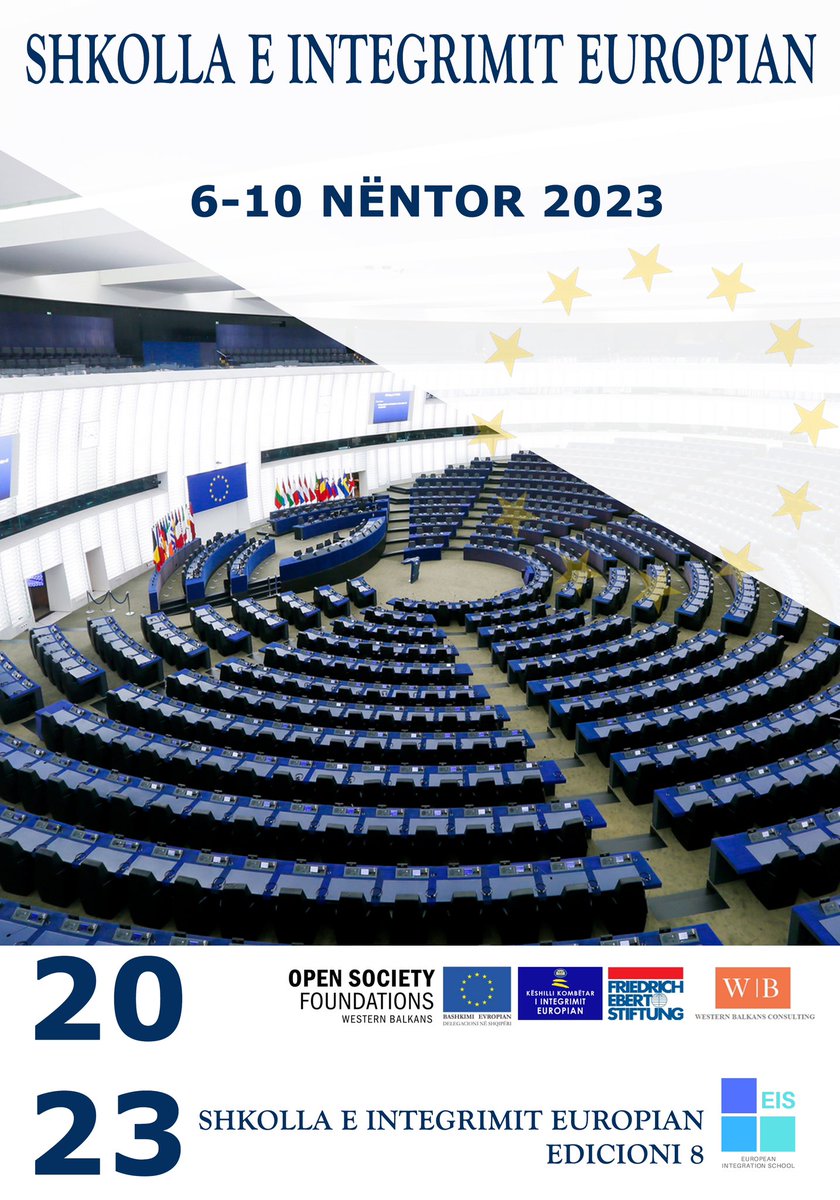 EUinAlbania's tweet photo. Albania's journey towards EU🇪🇺integration requires the engagement of the entire🇦🇱society. Enhance your knowledge through exchanges with top policy makers by being part of the #EuropeanIntegrationSchool. Send your CV & a motivation letter at info.kkie@parlament.al by October 16th. https://t.co/EIalAHRcCS