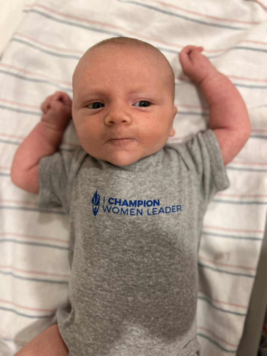 Kate Bergstrom (@kate_bergs) on Twitter photo Our newest little guy feeling excited about his mom going to <a href="/_WomenLeaders/">Women Leaders in Sports</a> Convention this weekend! Our newest little guy feeling excited about his mom going to <a href="/_WomenLeaders/">Women Leaders in Sports</a> Convention this weekend!