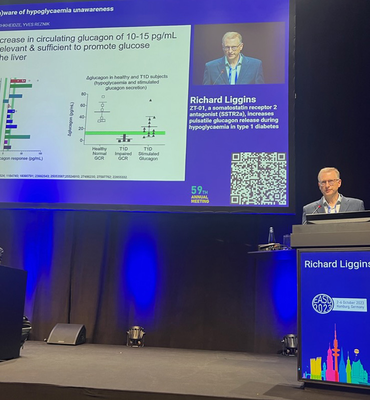 Zucara_ca's tweet photo. Zucara presented its positive proof-of-concept Phase 1b results in two presentations at the #EASD2023 Diabetes conference this week receiving high interest. https://t.co/ecVuo5I74f