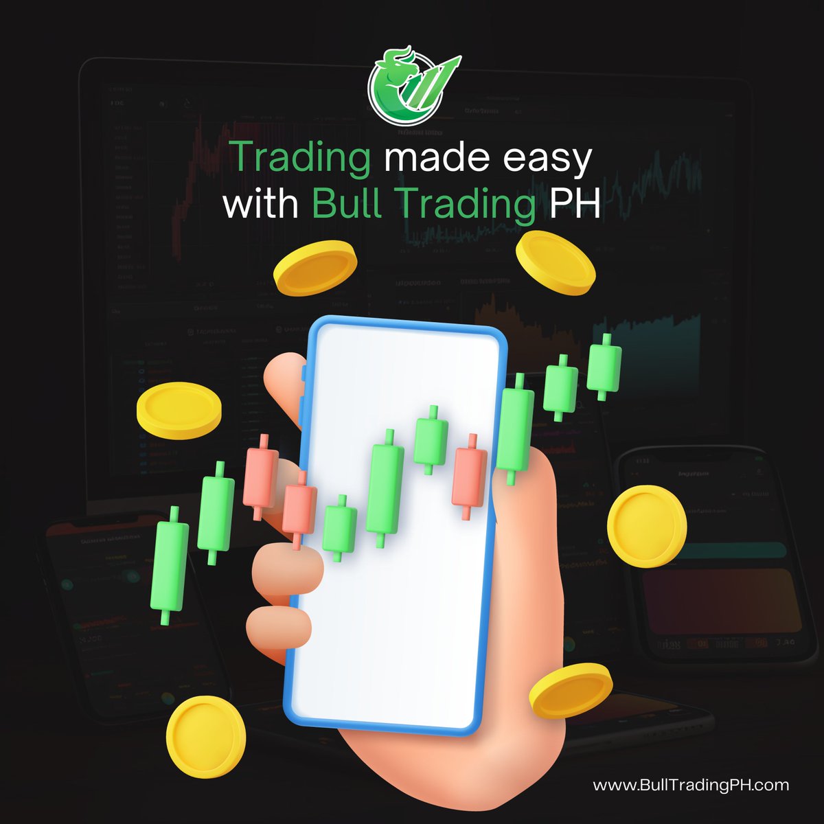 BullTradingPH's tweet photo. 💪🏻 Take control of your financial future and join Bull Trading now! Sign up at https://t.co/ZmMZ3qLdfp and embark on your journey to financial independence.💰🚀
#BullTrading #forextrading #FinancialSuccess https://t.co/Dt66DHKEcO