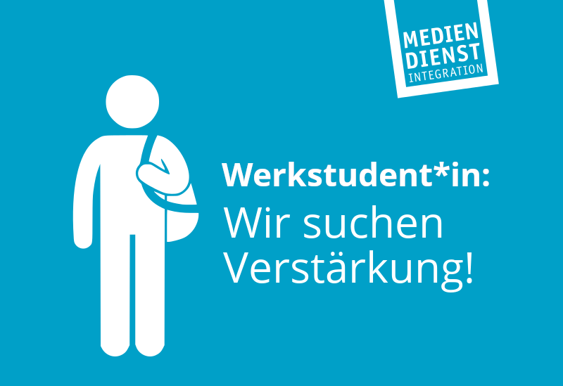 MDIntegration's tweet photo. Wir sind eine Berliner Online-Redaktion, arbeiten zu den Themen Migration, Flucht und Rassismus und suchen eine*n Werkstudent*in für unseren Newsletter. Und Du? Bewirb Dich bis 20.10.! https://t.co/ldzwdjXf93 https://t.co/VbF3lHJ4OK