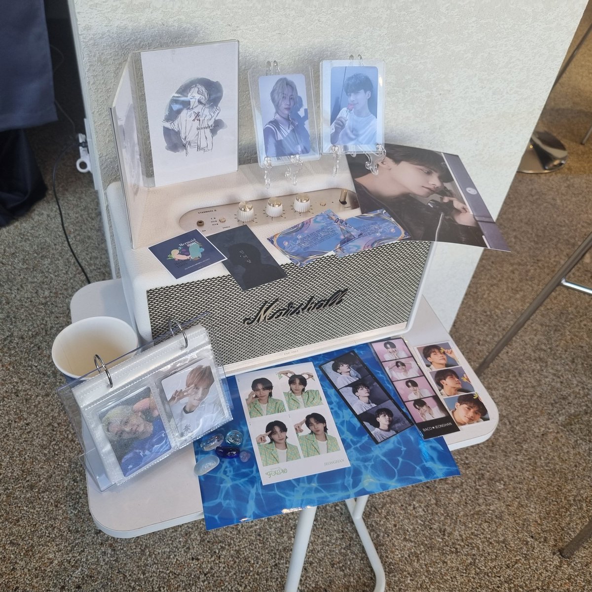 📍바닐라808
#깊은바다_위의_정한이여
#mermaid_yoon
오늘 선착때문에 엄청 일찍 갔었는데 선착도 1등하구
럭드도 1등하구 너무너무너무 행복했었다👍🏻👍🏻
두개다 너무 갖고싶었던거라 아직도 넘 행복합니다❤❤예븐 카페 열어주셔서 너무나도 감사합니다