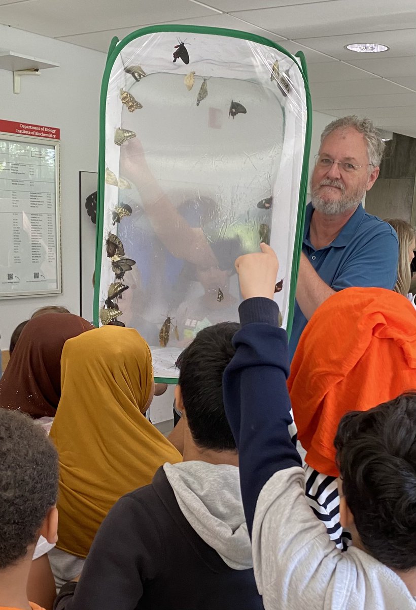 misterpete's tweet photo. Butterflies 🦋 #fieldtrip             @QueenEPC #students #education #school @OCDSB https://t.co/yVjeKLmcjP