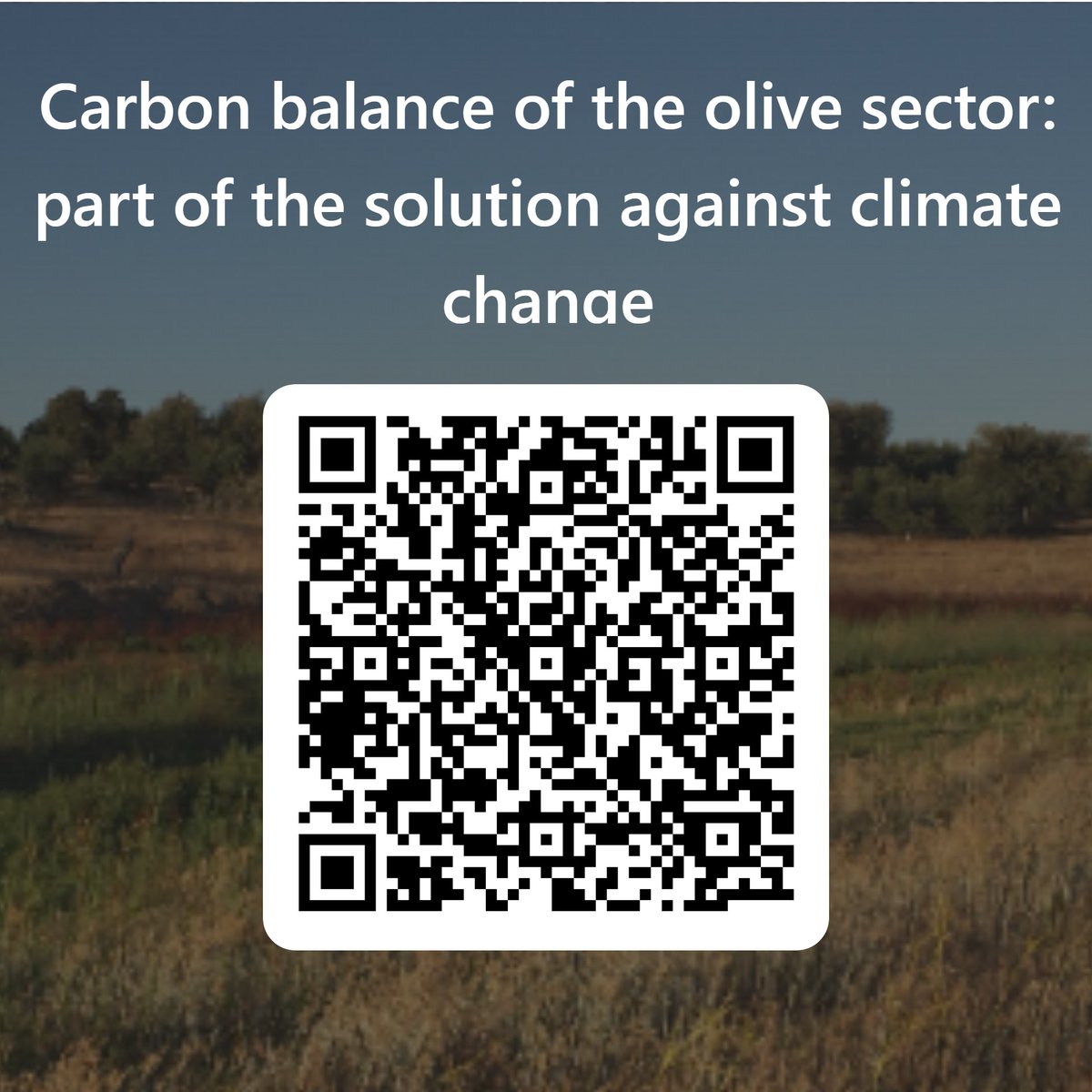 The IOC is thrilled to announce that the registration for the upcoming international workshop "Carbon balance of the olive sector: part of the solution against climate change" is now open! #internationalolivecouncil ##OliveCO2Balance