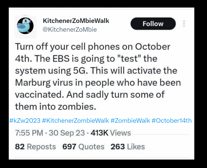 KitchenerZoMbie's tweet photo. 11 days.... #kZw2023 #KitchenerZombieWalk #ZombieWalk #October14th #dtklove #kwawesomesome #waterlooregion #kitchenerwaterloo #wunderbar #gemütlichkeit #HelpWanted #VolunteerOpportunity #waterlooregion #kw #uwaterloo #laurier #kitchenerwaterloo #thingstodoinkw #Zombie https://t.co/IGvPKhSnHG