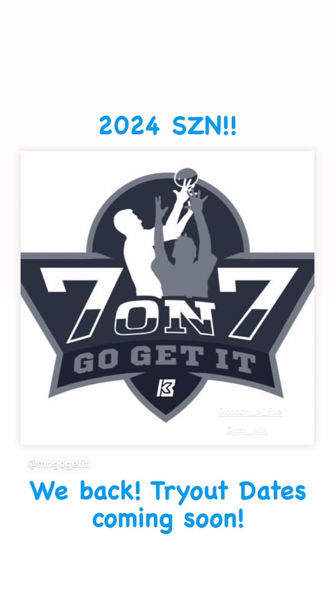 “If You Want it, Go Get It” 14u/15u/18u