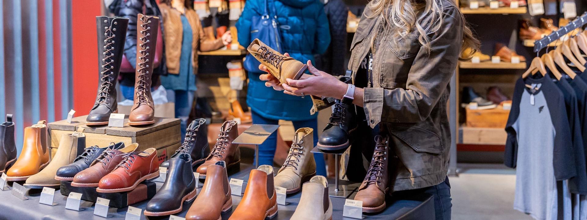 Red wing deals shoes warehouse sale