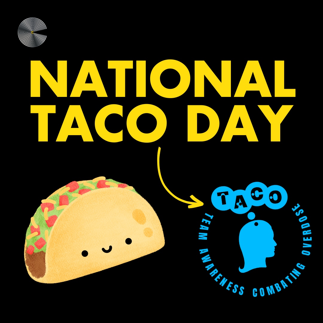 Song for Charlie (@songforcharlie) on Twitter photo 🌮 For #NationalTacoDay we are celebrating by shouting out our friends and partners over at T.A.C.O. (Team Awareness Combating Overdose). 🌮
Visit them at tacoinc.org or give them a follow <a href="/tacoinc_/">TACObout Harm Reduction</a> 🌮 For #NationalTacoDay we are celebrating by shouting out our friends and partners over at T.A.C.O. (Team Awareness Combating Overdose). 🌮
Visit them at tacoinc.org or give them a follow <a href="/tacoinc_/">TACObout Harm Reduction</a>