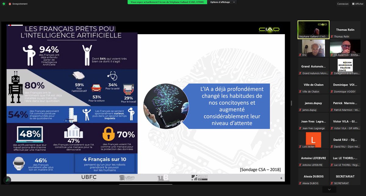 ENAIBLER's tweet photo. 😀#ENAIBLERproject partner @bfc_region hosted a webinar titled "AI: Myths and Realities."

This session was aimed at the community of #smartterritories and public administrations in the @bfc_region, shedding light on the world of #ArtificialIntelligence.

https://t.co/we1NNkyBNz https://t.co/wq7Mu0wBbY
