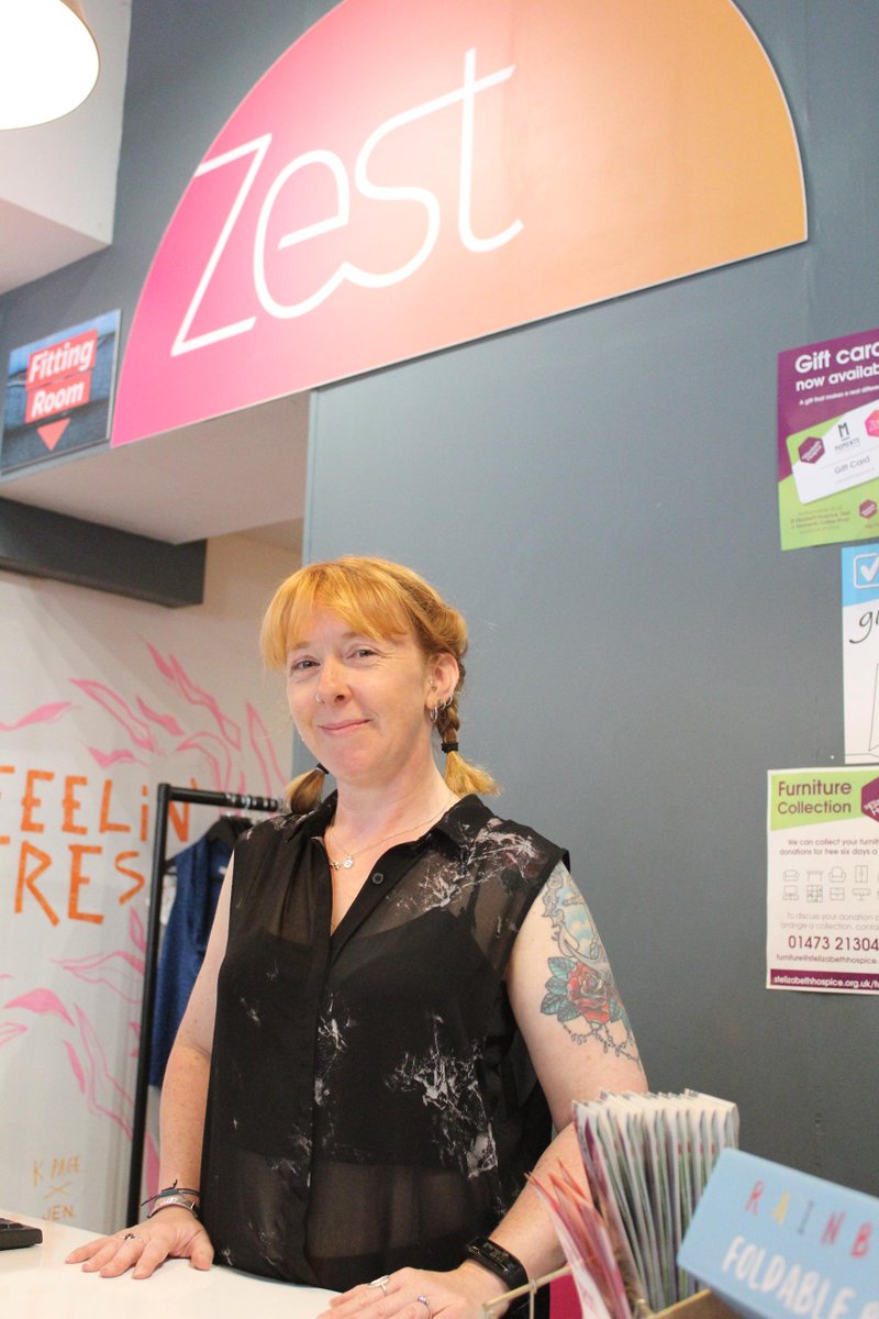 StElizabethHosp's tweet photo. “I love the shop so much that I became a volunteer. It is one of the best decisions I have ever made,” Zest volunteer, Laura Jefferies.

Email volunteer@stelizabethhospice.org.uk to find out about volunteering opportunities at the hospice and Zest.

#SuffolkActionWeek https://t.co/aBzAtO0znd