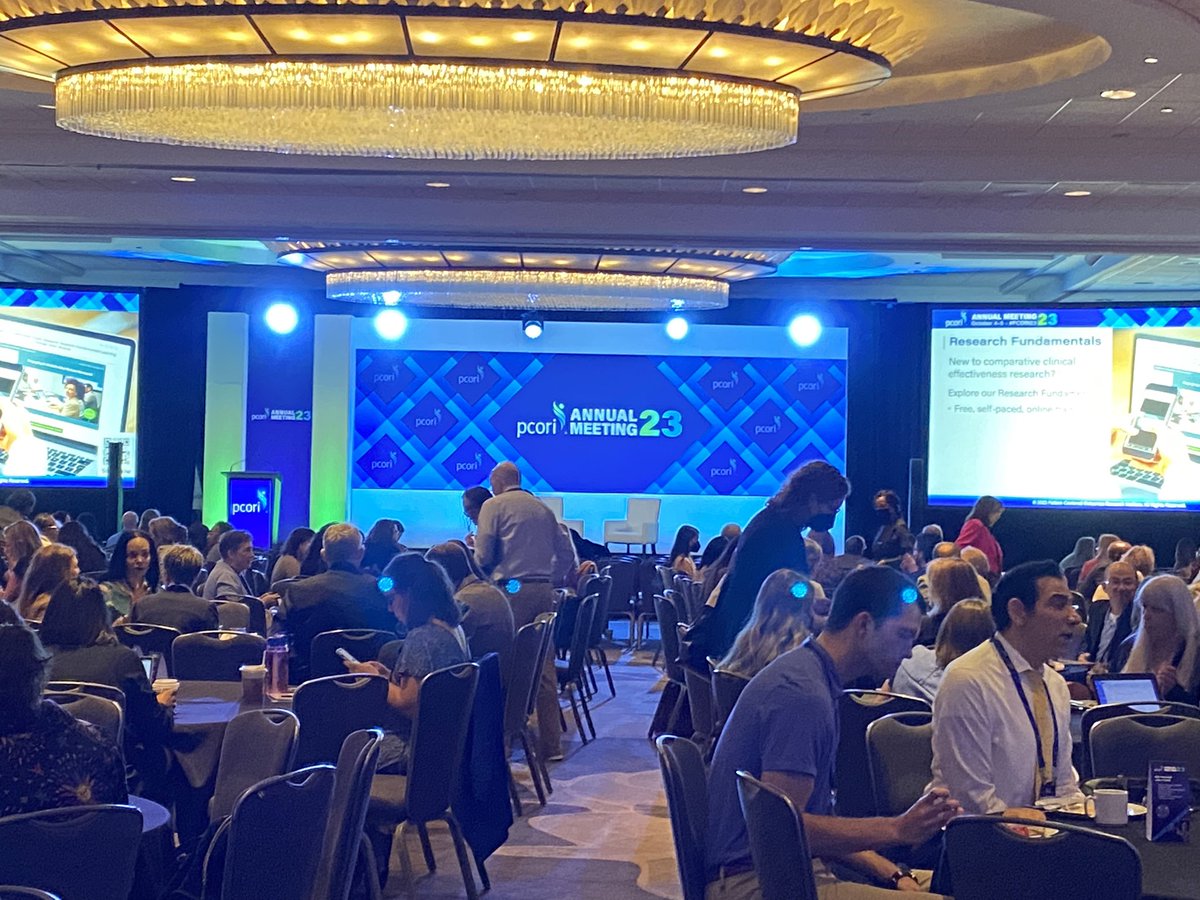LauraMenorah715's tweet image. Excited for two days of learning and networking at the @PCORI Annual Meeting! #PCORI2023