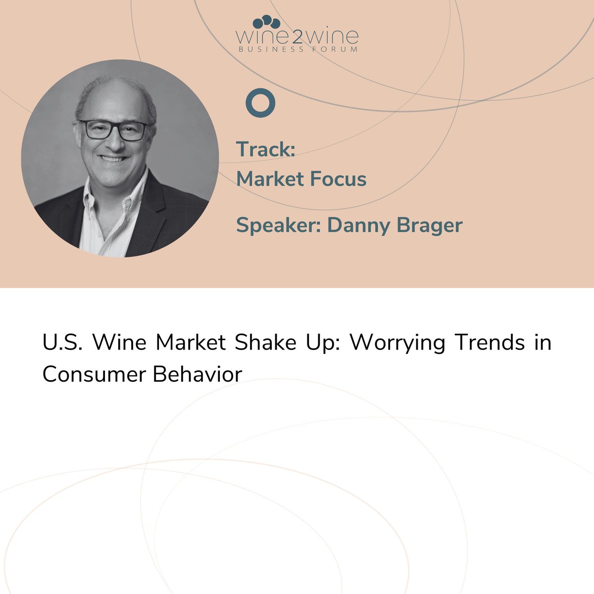 Leading industry analyst & WMC Research Committee member Danny Brager will present an in-depth analysis of the biggest trends currently shaping the 🇺🇸 retail wine market. What do you think these trends will be? You'll find out at #wine2wine 👀 #uswinemarket