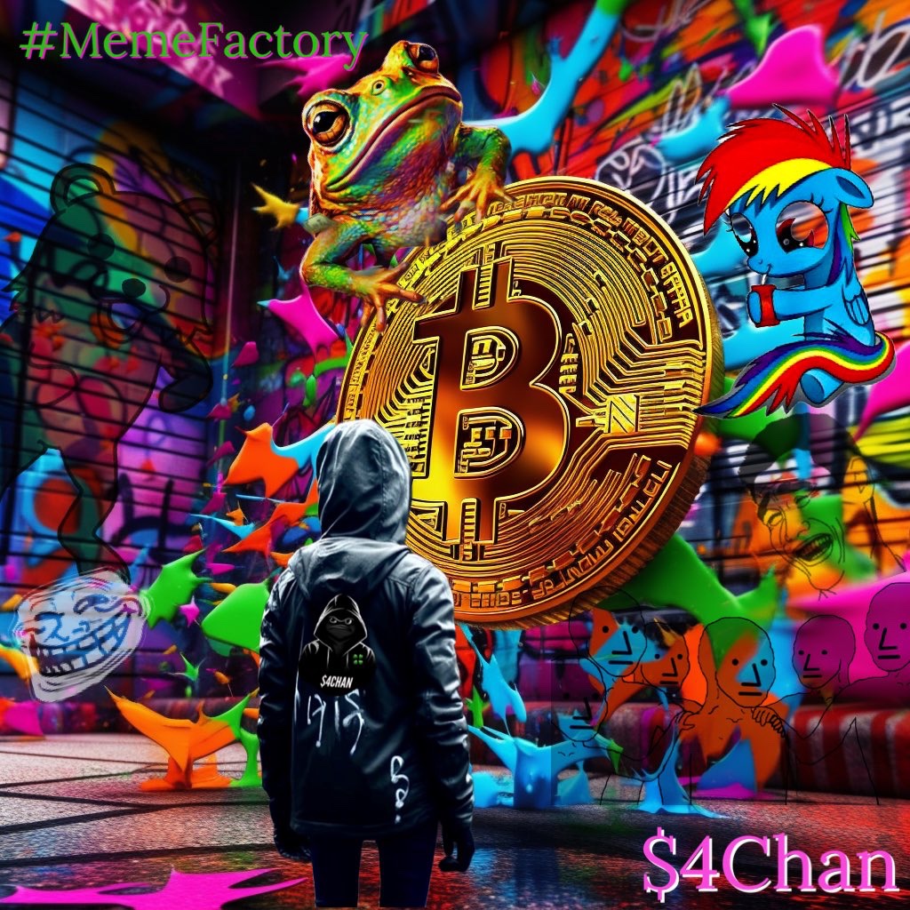 <a href="/bitcoinarchive/"></a> <a href="/MarioBullish/">.</a> #4chan is the #Bitcoin of #memecoins!
4chan is the birthplace of #memes！
#4chan is People’s lucky symbol！
4chan has tenacious vitality and explosive power!
#4chantoken #4chanmovement #Crypto #web3 #MemeSeason #bullrun #Bullish
#4chan is the new #btc