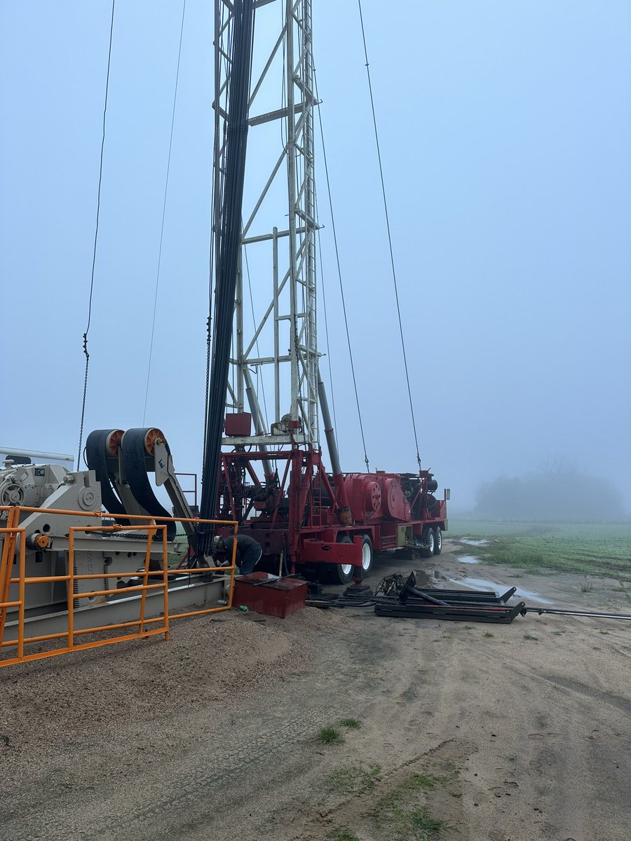 Got some needed moisture overnight! #kansasoil  #oilandgas