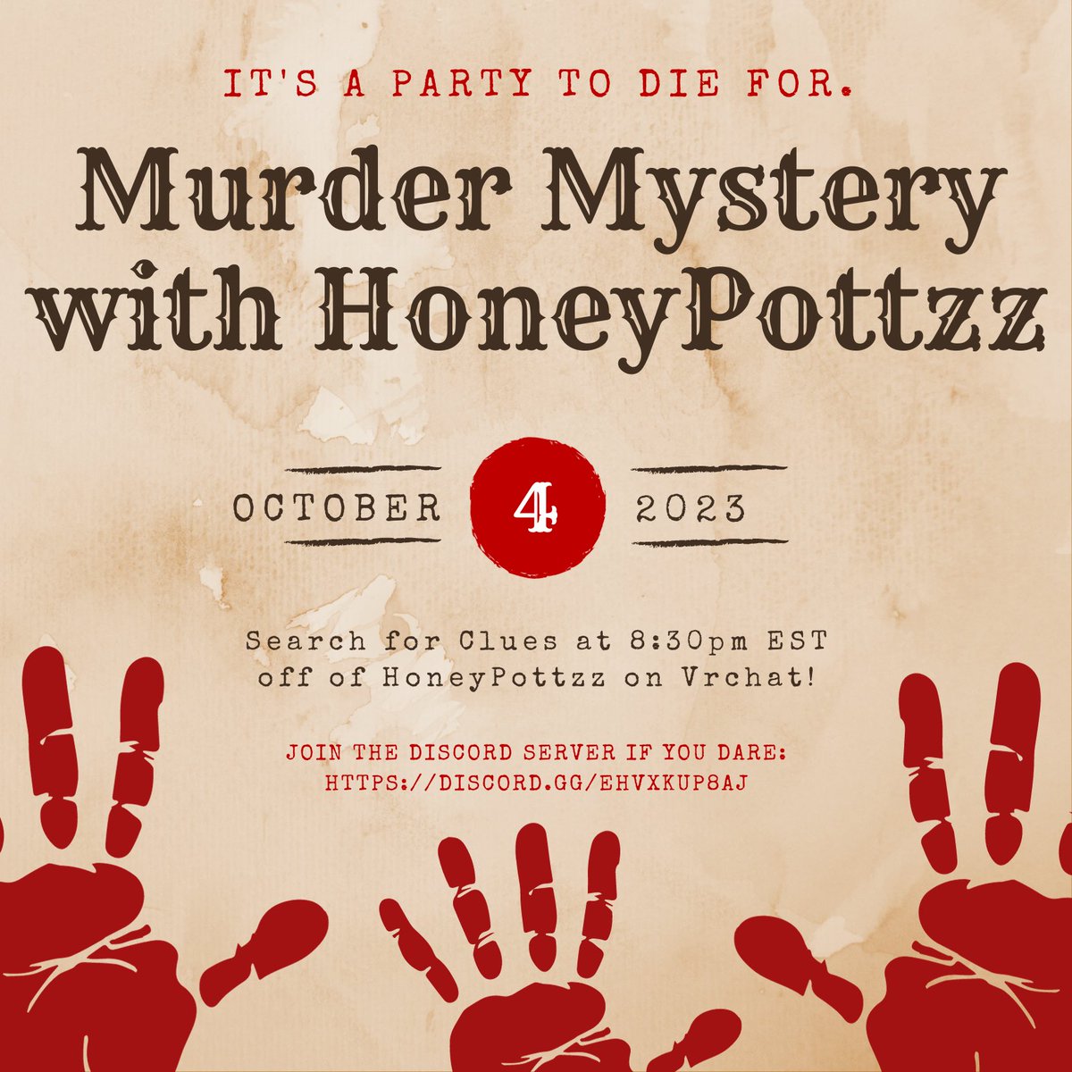 CommunityUga's tweet image. Murder Mystery with HoneyPottzz at 8:30pm est today!