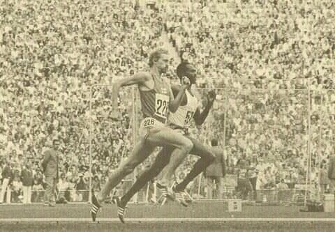 Munich 1972, 1500m final, Vasala and Keino