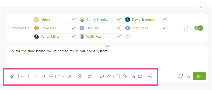 planfix's tweet photo. We've refreshed the editor icons and improved their display on various devices.

#interface #planfix #improvements https://t.co/PYoR72LO74