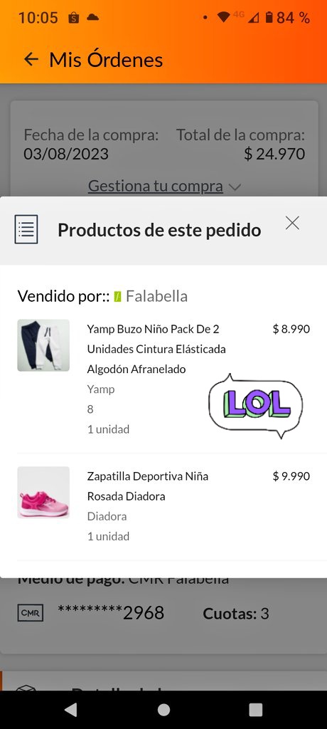 flocatm's tweet photo. @FalabellaAyuda  su cyber es muy falso!! Iba a comprar un buzo q compré en agosto,pensé q estaría más barato y cuál fue mi sorpresa? Q es mentira los precios del cyber @SERNAC https://t.co/Sd0OTTctFK