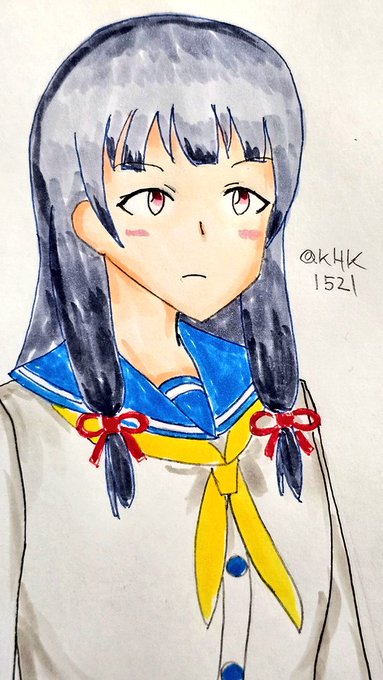 「isokaze (kancolle) yellow neckerchief」Fan Art(Latest)