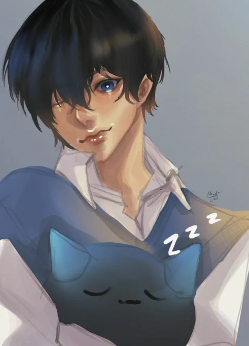 คิดถึงโชยะ  อยากสอบเสร็จแล้วฮือ #ChoyaArt