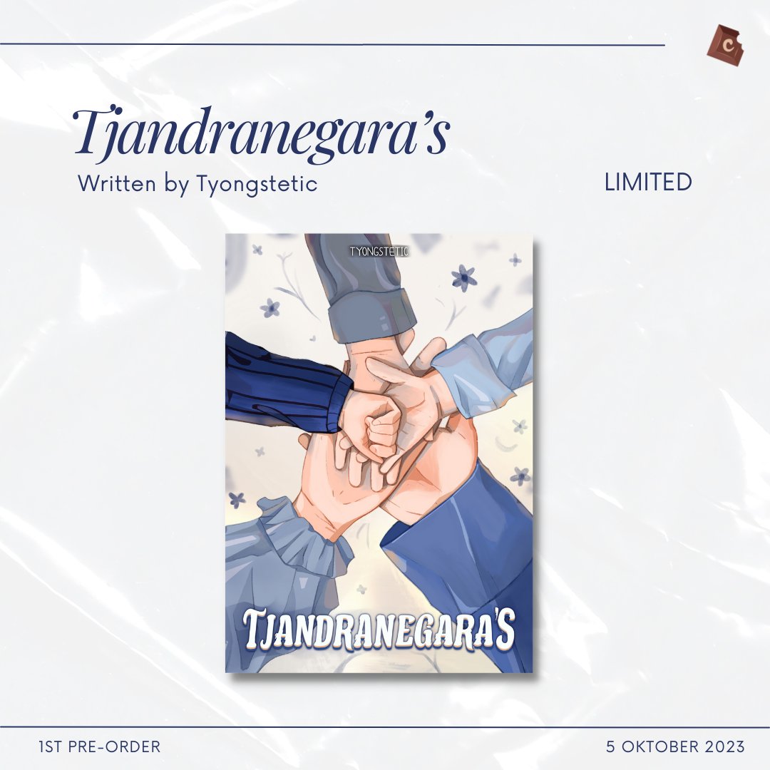 ChokoPublisher's tweet photo. [ 📌 TJANDRANEGARA'S BY @tyongstetic ]

🗓️ 1st Pre-Order ; 05 Oktober 202$
⏰ 15.00 WIB
‼️ limited!

Scroll ke bawah untuk detail lebih lengkap!  🥳 https://t.co/VKTFLX5pxx