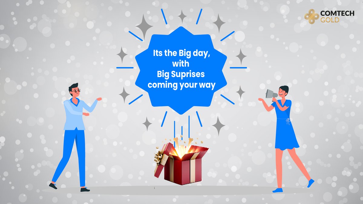 Get ready for an exciting surprise! 🎉 Big news coming your way, along with a shower of gifts! Stay tuned for updates, because you won't want to miss this. 

🎁 #StayTuned #BigSurprise #UnlockDigitalGold #InvestInYourFuture #FinancialFreedom #SecureYourWealth