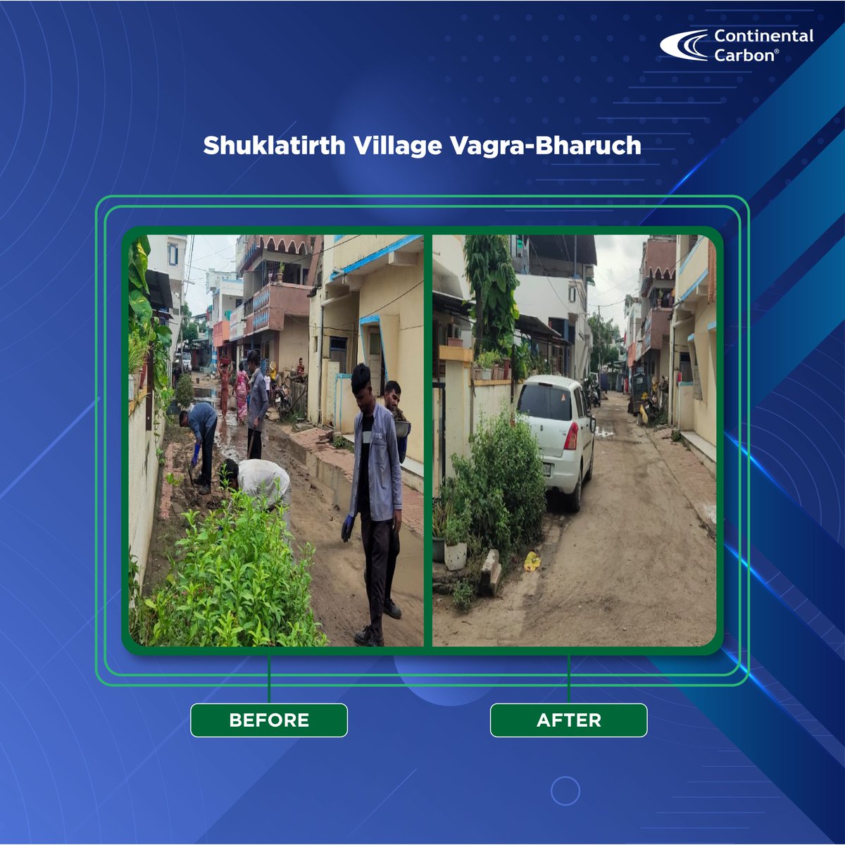 CCI_India_'s tweet photo. In the 3rd week of September, #villages near the Narmada River got heavily flooded, thereby damaging the village properties and severely deteriorating the village housekeeping. 
As a part of our #CSR initiatives, our company #CCET Dahej volunteered for village #housekeeping.. https://t.co/2Xm0jGkBEm