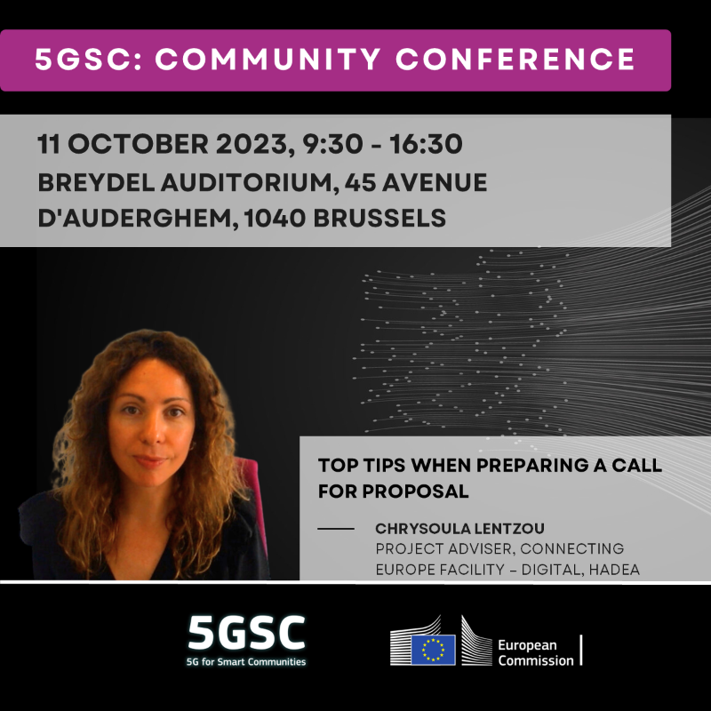 connectivityEU's tweet photo. ⏱️Join us in one week for the #5GSmartCommunities Conference!
🤝Together, let's take smart cities to the next level!
🗓️11 October - #Brussels
Info & Registration👉https://t.co/i1RWG7LKEv
#5GSC #ConnectivityEU #5G #CEFDigital
@francoaccordino @SofianatosG @EU_HaDEA @DigitalEU