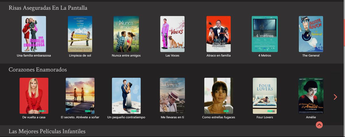 🎬 Todo el mundo conoce #Netflix, HBO, Amazon Prime Video, Movistar TV... ⛔ Pero muy pocos conocen efilm.online a pesar de ser una plataforma gratuita gracias a las bibliotecas.

🪪Pide a tu biblioteca pública más cercana tu usuario y contraseña de eFilm y DISFRUTA.