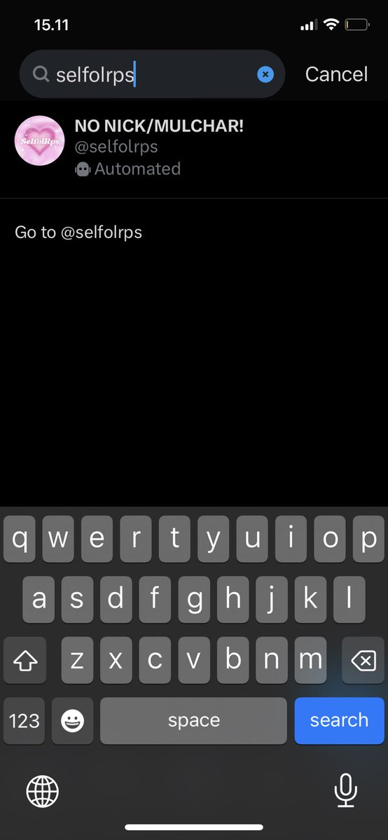 Hanceul's tweet photo. @selfolrps di acc yg ga mutualan/follow muncul kok minnn, tapi kayanya kena search ban bukan search suggestion ban https://t.co/XAdywdiqNG