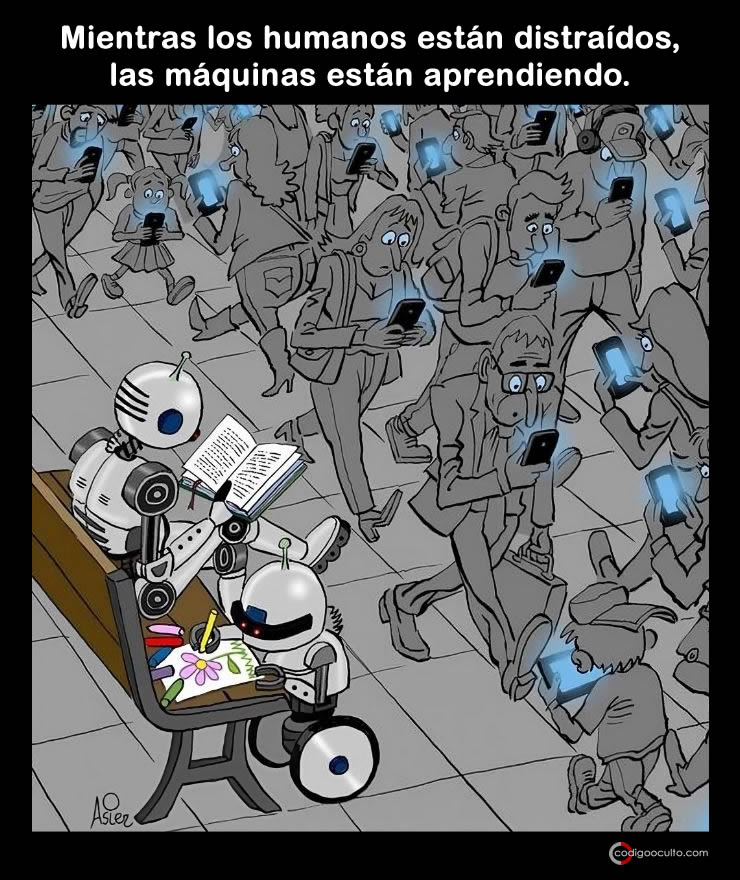 codigoocultocom's tweet photo. Mientras los humanos están distraídos, las máquinas están aprendiendo.
#inteligenciaartificial #artificialinteligence #codigooculto https://t.co/B0wDnuX8od