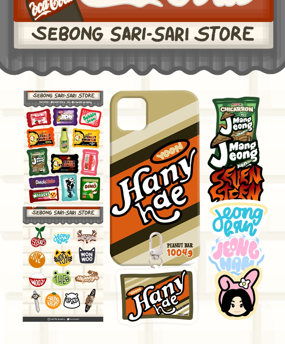 lialetters's tweet photo. Jeonghan Birthday GIVEAWAY! 👼

1 winner of:
- 1 hanyhae phone case
- 1 sari-sari store sticker sheet
- 1 svt characters sticker sheet
- hanyhae keychain
- 10+ jeonghan-related sticker flakes

🌻 follow me, like, rt, tag 3 accs to join
🌻 will end tomorrow @ 11 pm https://t.co/qxYadIJJ8W