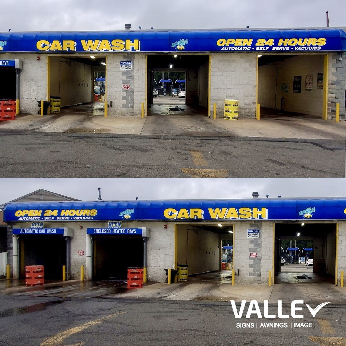 vallesigns's tweet photo. Client: Splash N Dash Express Car Wash LLC 
Project: Awning Recovering
Location: Mastic, NY
☎️ (516) 408-3440
📍55 Decker St, Copiague, NY 11726
🌐https://t.co/m8msO4ZTBS
#vallesignsandawnings #AwningRecovering #AwningRestoration #AwningRenovation #AwningMakeover #AwningDesign https://t.co/fVuFvpZYsc