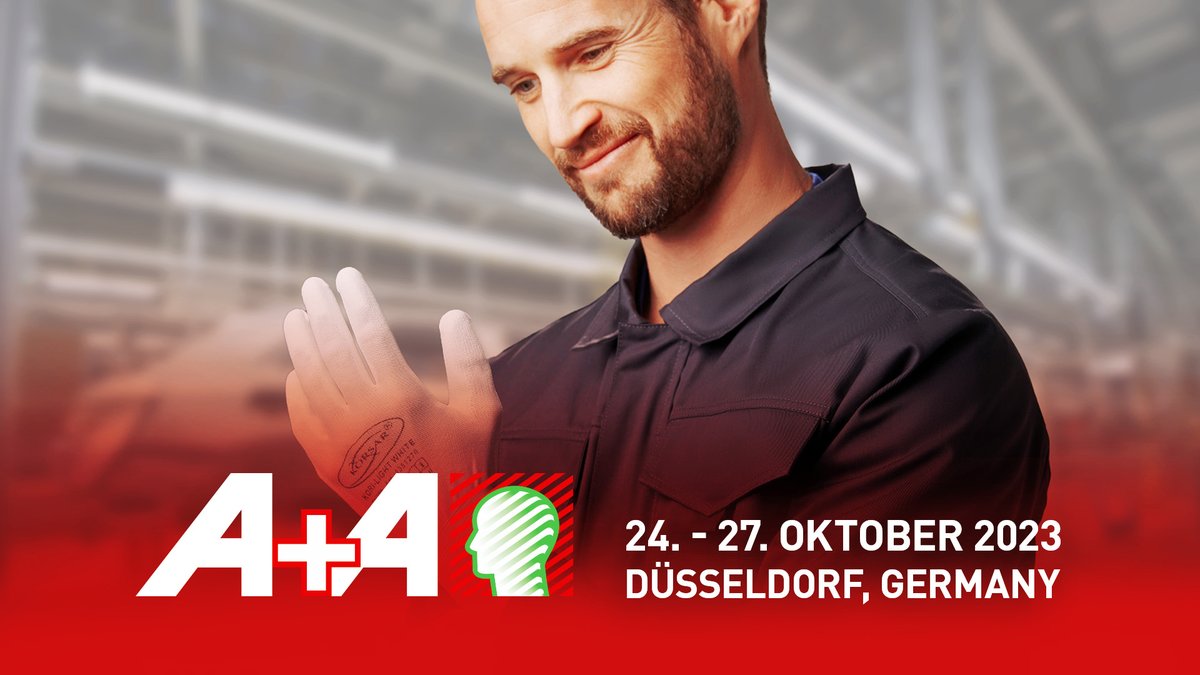 Auch in diesem Jahr sind wir wieder auf der <a href="/AplusATradeFair/">A+A</a>, der Weltleitmesse für Arbeitsschutz und Arbeitssicherheit, in Düsseldorf. Kommen sie vorbei:
➡ von 24. – 27. 10. 2023
➡ am Messestand B42 in Halle 15
Wir freuen uns auf Ihren Besuch. bit.ly/mewa_AundA #mewatm