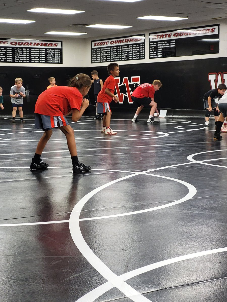 princessrae1's tweet photo. It was a great 1st time wrestling practice for westmoore little league! Great program, come join! #Brooklyn #benIII #westmoorewrestling #jags https://t.co/KJDGoifv1G