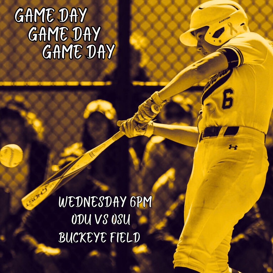 Battle under the lights tonight in Columbus 🤩 

ODU vs. OSU TONIGHT AT 6PM 

See you there 🐾