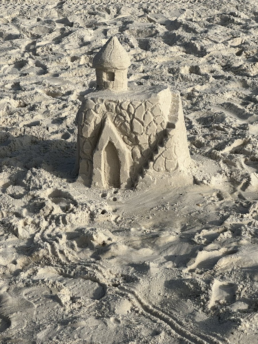 A good ol’ morning stroll with sand in your toes never fails! Being lucky enough to share it with family tops it all.