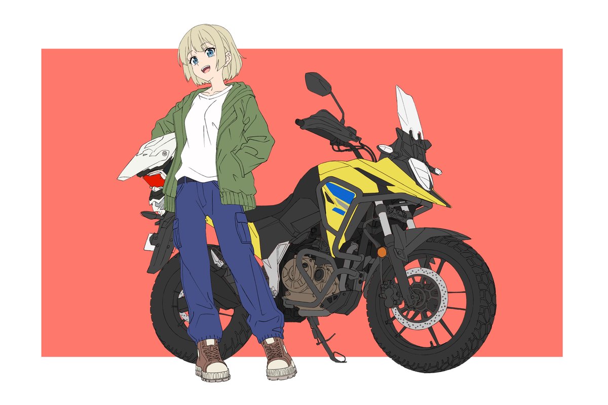 opa515's tweet photo. #Vストローム250SX 
#スズキン
#スズキ https://t.co/azjxb4CuXj