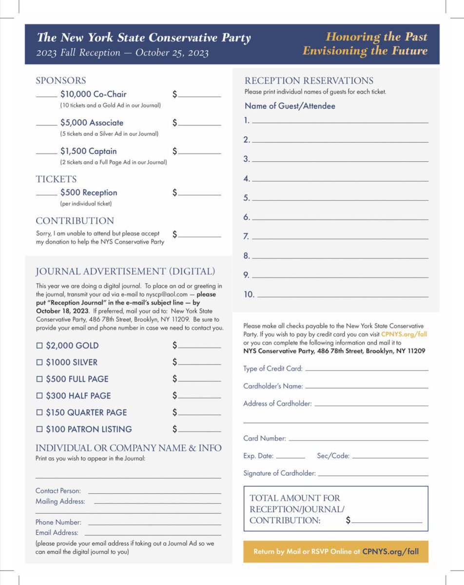 Conservative Party of NYS tweet media