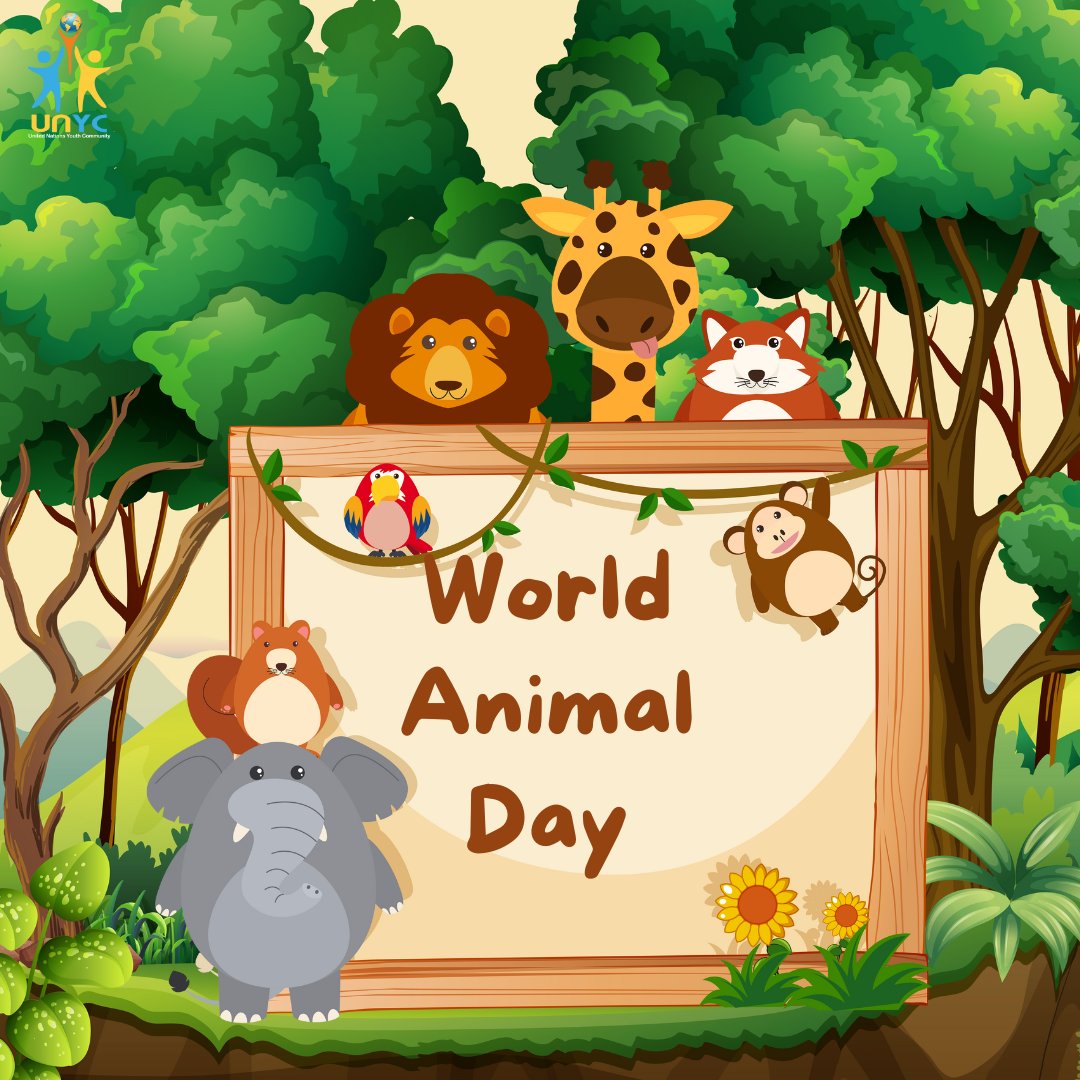 unyclpu's tweet image. Every year, on October 4th, we observe World Animal Welfare Day, with the aim of increasing awareness about the need to enhance the living conditions of animals worldwide.

#unyc #lpu #UnitedNations #AnimalDay #Animal #AnimalWelfare