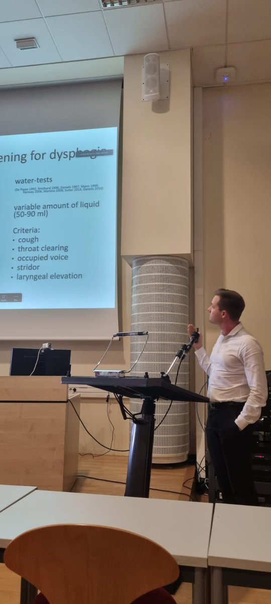 BendixLabeit's tweet photo. I had the privilege of joining the Journée Interdisciplinaire du Muscle Inflammatoire in beautiful Strasbourg. There was a consensus that dysphagia should be a crucial target for disease-specific therapy in myositis. Check out our paper: https://t.co/sPxRSkhp17
#Dysphagia https://t.co/S3nSHWxbez
